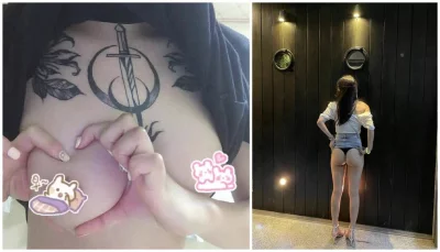 真实刺激约上海纹身妹合集，从厕所干到酒店